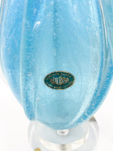 Load image into Gallery viewer, Vintage Blue Murano Lamp