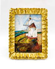 Load image into Gallery viewer, Gold Ruffles Photo Frame 5x7