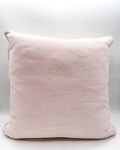 24" x 24" Throw Pillow Blush/Blush