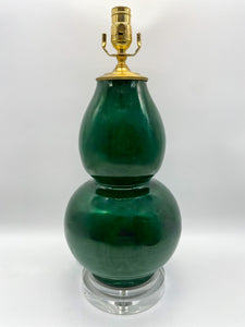 Dark Green Double Gourd Lamp