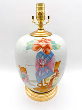 Load image into Gallery viewer, Antique Melon Jar Lamp, ~22"