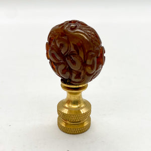 lamps, lamps store, lighting store, Dallas lampshade store, Dallas lamps, interior design Dallas, lampshade store, lampshades Dallas, finial, finials, jade, brown jade, carved finial
