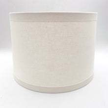 Load image into Gallery viewer, Banded Bone Linen Drum, 11"