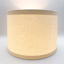 Load image into Gallery viewer, Banded Egg Linen Drum, 13"
