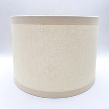 Load image into Gallery viewer, Banded Egg Linen Drum, 11"