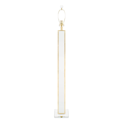 floor lamp, white and gold floor lamp, floor lamps dallas, dallas texas lamp store, lamp store, lamps in dallas 