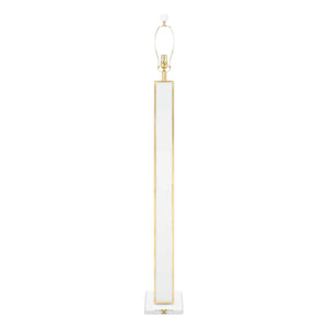 floor lamp, white and gold floor lamp, floor lamps dallas, dallas texas lamp store, lamp store, lamps in dallas 