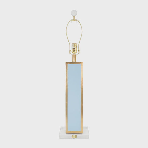 blue, light blue, little boy blue, gold leaf, gold border, rectangle