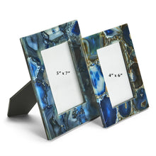 Load image into Gallery viewer, Blue Agate Picture Frames 5x7 Large