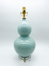 Load image into Gallery viewer, Blue Gourd Table Lamp