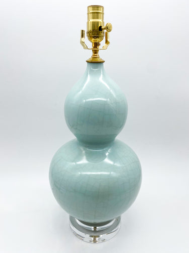 Blue Gourd Table Lamp