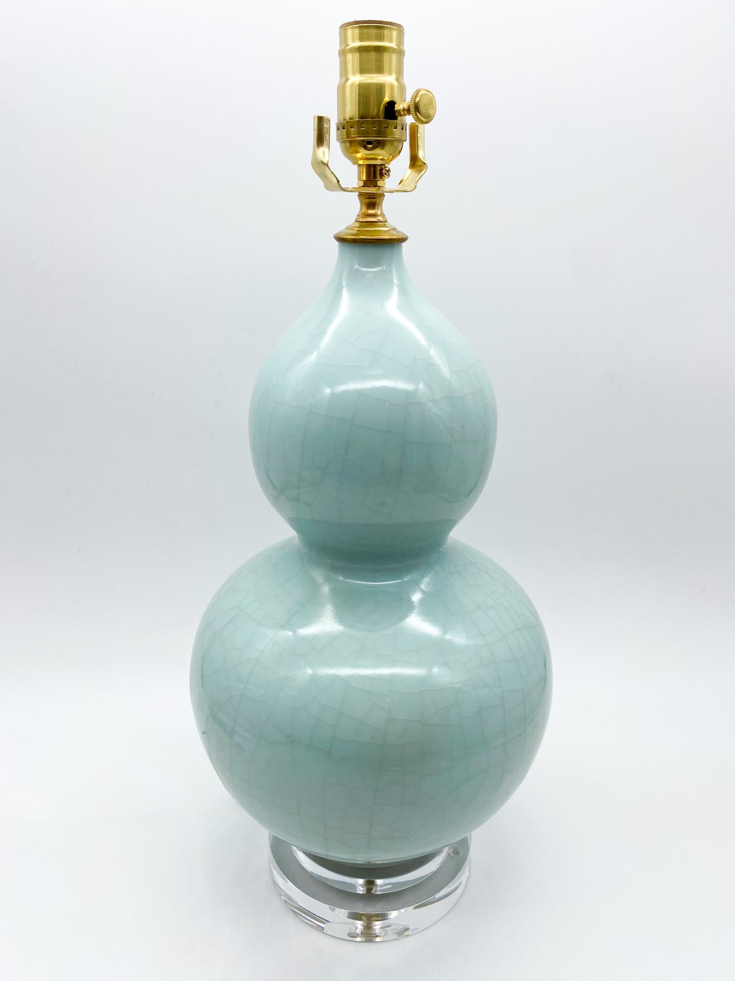 Blue Gourd Table Lamp