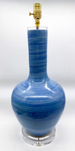 Load image into Gallery viewer, Blue Bulb Vase Lamp