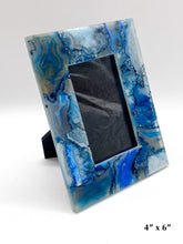 Load image into Gallery viewer, Blue Agate Picture Frames 4x6 Small