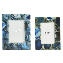 Load image into Gallery viewer, Blue Agate Picture Frames 4x6 Small