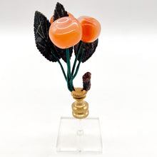 Load image into Gallery viewer, finial, lamp finial, lampshade finial, lamps, lamps store, lighting store, Dallas lampshade store, Dallas lamps, interior design Dallas, lampshade store, lampshades Dallas, interior decorating
