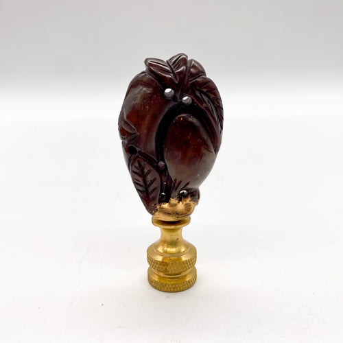 lamps, lamps store, lighting store, Dallas lampshade store, Dallas lamps, interior design Dallas, lampshade store, lampshades Dallas, finial, finials, jade, brown jade, carved finial