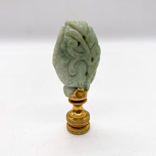 Load image into Gallery viewer, lamps, lamps store, lighting store, Dallas lampshade store, Dallas lamps, interior design Dallas, lampshade store, lampshades Dallas, finial, finials, aventurine, carved finial