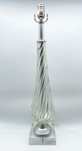 Load image into Gallery viewer, Clear Murano Glass Lamp