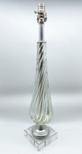 Load image into Gallery viewer, Clear Murano Glass Lamp