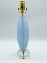 Load image into Gallery viewer, Cloud Blue Murano Glass Lamp
