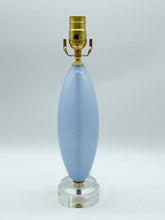Load image into Gallery viewer, Cloud Blue Murano Glass Lamp