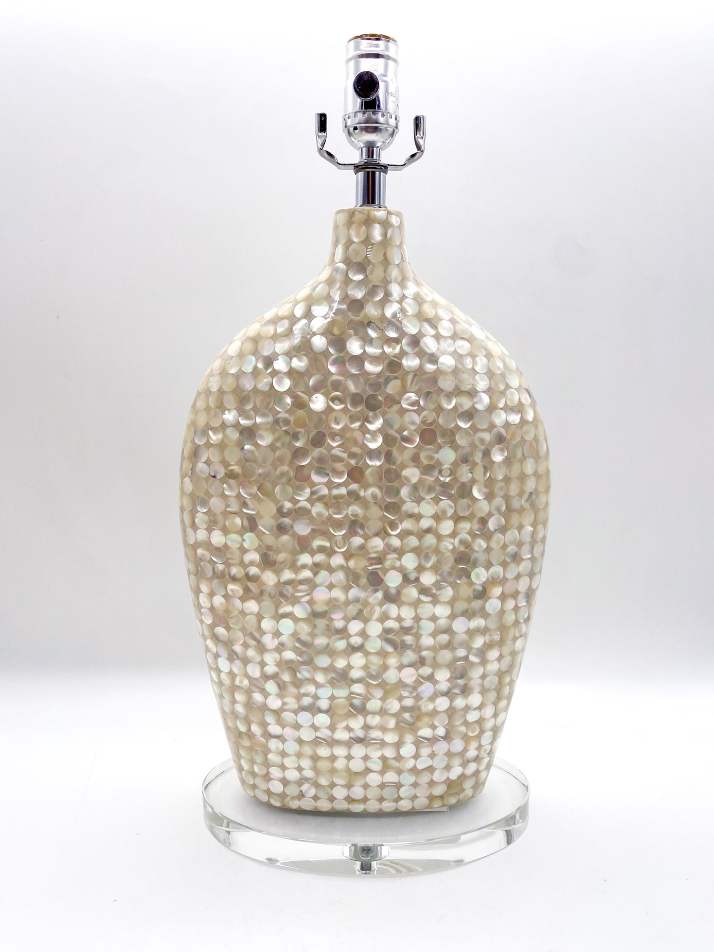 lamps, lamps store, lighting store, Dallas lampshade store, Dallas lamps, interior design Dallas, lampshade store, lampshades Dallas, shell lamp, capiz shell lamp, pearl lamp, pearly lamp, pearlescent lamp, oval lamp, oval base, acrylic base