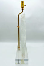 Load image into Gallery viewer, Window Pane Selenite Slice Lamp