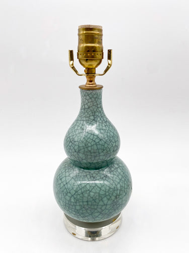 Green Double Gourd Table Lamp