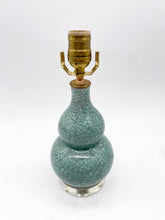 Load image into Gallery viewer, Green Double Gourd Table Lamp