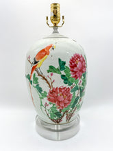 Load image into Gallery viewer, Parrot/Peony Vase Table Lamp