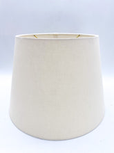 Load image into Gallery viewer, Linen Rolled Edge British Drum, 18", Egg