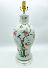 Load image into Gallery viewer, Floral Bird Vase Lamp