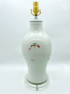 Floral Bird Vase Lamp