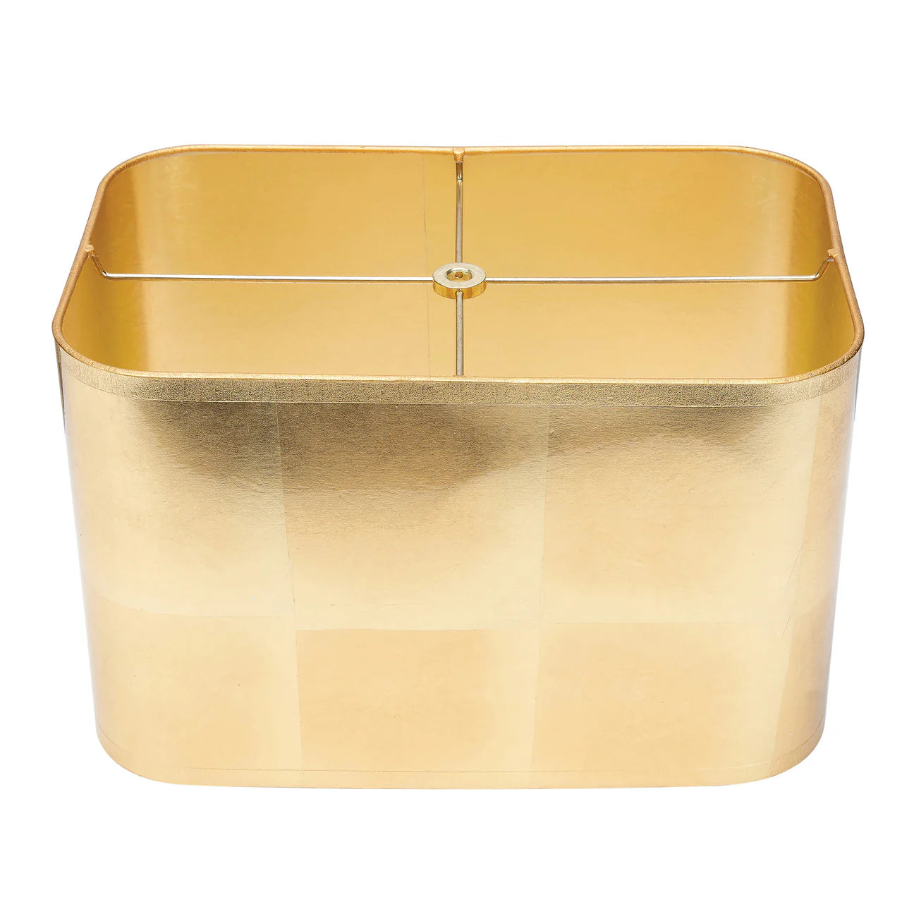 Gold lampshade, gold rectangle lampshade, gold shade, lampshade, dallas lampshades, lamp store dallas