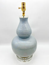 Load image into Gallery viewer, Gray Gourd Table Lamp