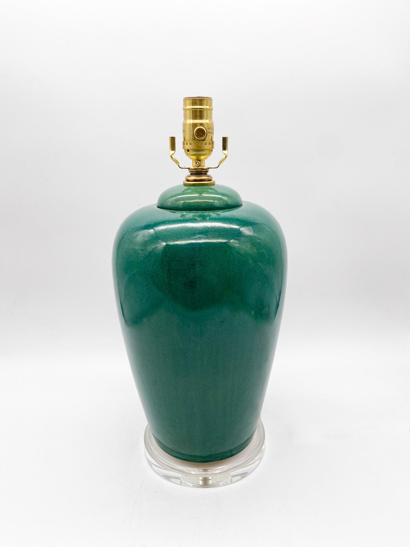 Green Jar Table Lamp