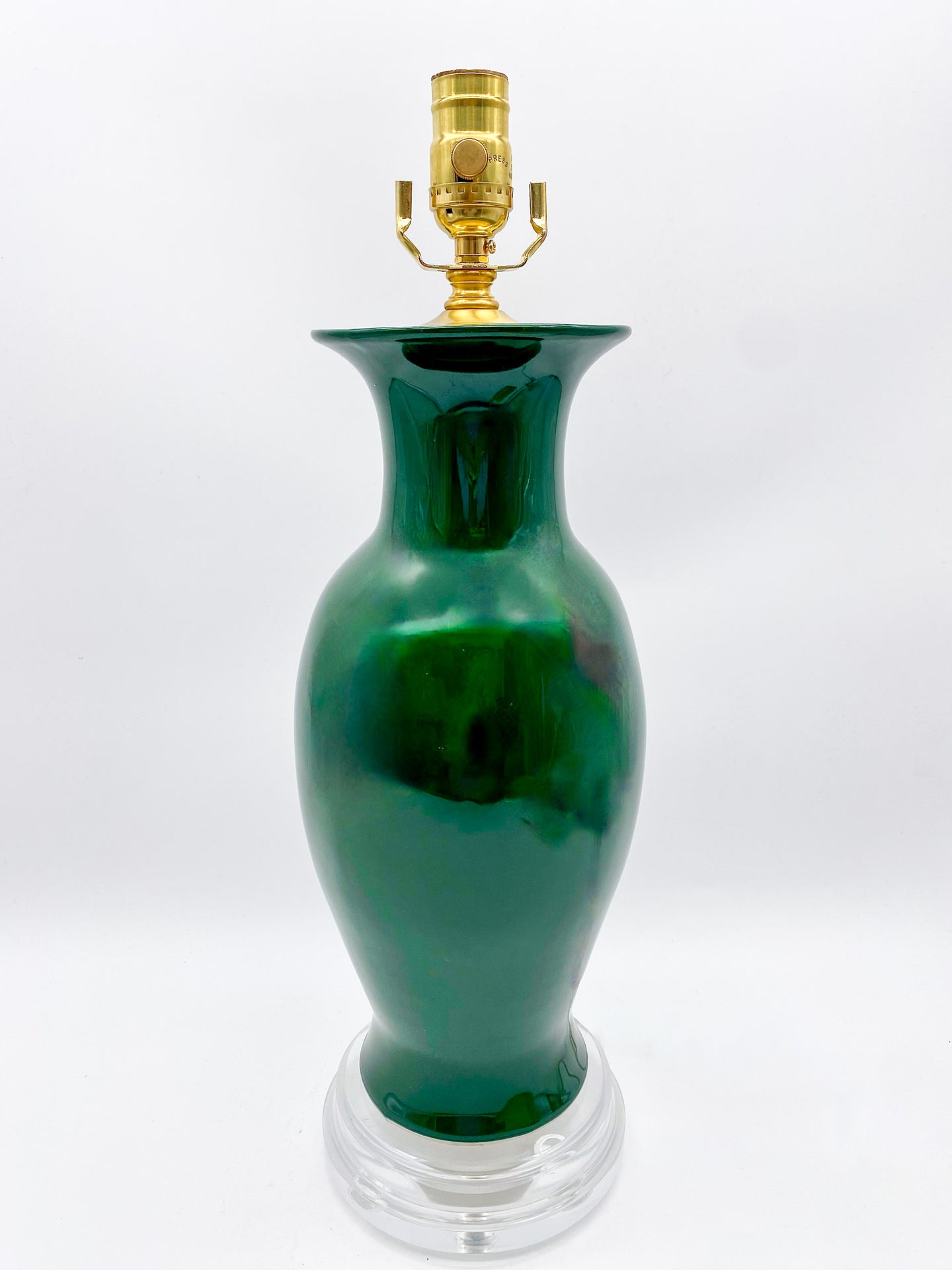 Green Vase Table Lamp