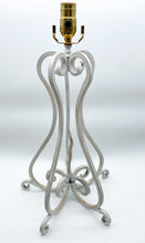 Load image into Gallery viewer, Scrolled Iron Table Lamp