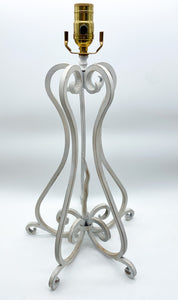 Scrolled Iron Table Lamp