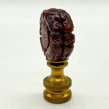 Load image into Gallery viewer, Carved Jasper Disc Finial, 1-3/4&quot;