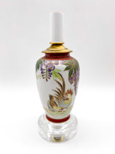 Load image into Gallery viewer, Japanese Porcelain Vase Lamp w/ Rooster, 11.5"