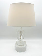 Load image into Gallery viewer, Lalique Swallow Table Lamp