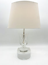 Load image into Gallery viewer, Lalique Swallow Table Lamp