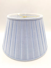 Load image into Gallery viewer, Linen Box Pleat Empire, 16", Blue Chambray