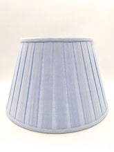 Load image into Gallery viewer, Linen Box Pleat Empire, 16", Blue Chambray