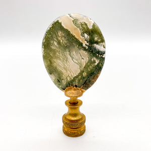 lamps, lamps store, lighting store, Dallas lampshade store, Dallas lamps, interior design Dallas, lampshade store, lampshades Dallas, lamp finial, finials, cabochon finial, green finial, mineral finial
