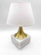Load image into Gallery viewer, Marble Base 12" Rechargeable Lamp