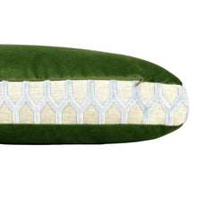 Load image into Gallery viewer, Margot - Sky/Lima - 22&quot; x 22&quot; Pillow