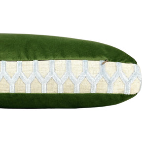 Margot - Sky/Lima - 22" x 22" Pillow